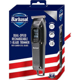 Wholesale-Barbasol CBH14008SIG Rechargeable Display Trimmer, Turbo Boost & 3 Guide Comb-Hair Clipper & Trimmer Accessories-Electro Vision Inc