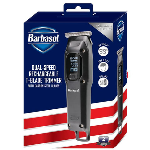 Wholesale-Barbasol CBH14008SIG Rechargeable LED T-Blade Trimmer-Trimmer-Electro Vision Inc