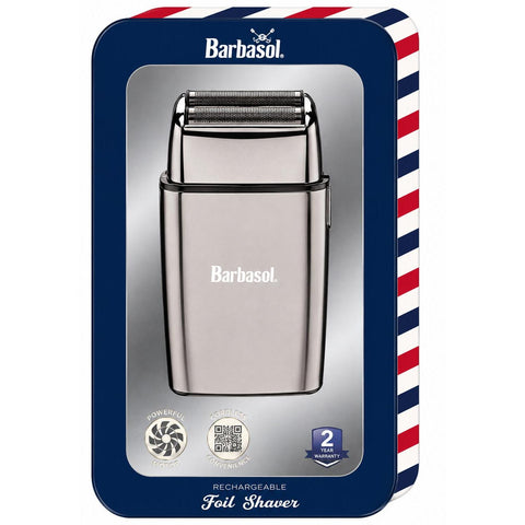 Wholesale-Barbasol CBK16002-TIN Rechargeable Foil Shaver Gun - Grey-Rechargeable Shaver-Electro Vision Inc