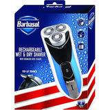 Wholesale-Barbasol CBR11001USB Rotary Wet Dry Shaver Rechargeable-Shaver-Electro Vision Inc