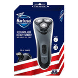 Wholesale-Barbasol CBR11002BLU Rechargeable Rotary Shaver-Electric Shaver-Electro Vision Inc