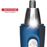 Wholesale-Barbasol CBT13011BLU LED Nose Trimmer - Blue-Trimmer-Electro Vision Inc