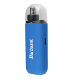 Wholesale-Barbasol CBT13014TRP Mini Nose & Ear Trimmer Blue Rubber Oil Body, Rechargeable, Trap, Groomed, Wet & Dry Use-Trimmer-Electro Vision Inc