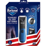 Wholesale-Barbasol CBT18002BAT Body Hair Trimmer 5 Piece Battery Powered Ceramic-Trimmer-Electro Vision Inc