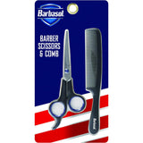 Wholesale-Barbasol Stainless Steel Men’s Scissors Comb-Shaver-Electro Vision Inc