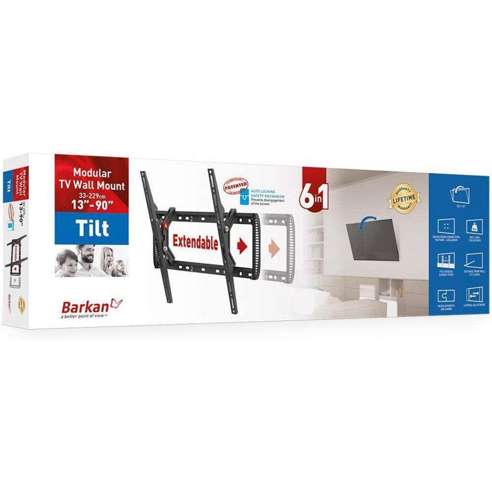 Wholesale-Barkan BM410T 13"-90" Tilt Patented TV Wall Mount-TV Mount-Electro Vision Inc