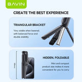 Wholesale-Bavin AP09 Portable Selfie Stick & Tripod-Selfie Stick Tripod-Electro Vision Inc