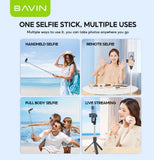 Wholesale-Bavin AP09 Portable Selfie Stick & Tripod-Selfie Stick Tripod-Electro Vision Inc