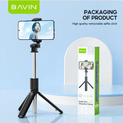 Wholesale-Bavin AP09 Portable Selfie Stick & Tripod-Selfie Stick Tripod-Electro Vision Inc