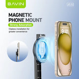 Wholesale-Bavin AP18 Magnetic Retractable Selfie Stick Tripod-Selfie Stick-Electro Vision Inc
