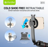 Wholesale-Bavin AP18 Magnetic Retractable Selfie Stick Tripod-Selfie Stick-Electro Vision Inc