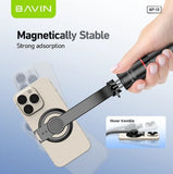 Wholesale-Bavin AP18 Magnetic Retractable Selfie Stick Tripod-Selfie Stick-Electro Vision Inc