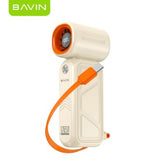 Wholesale-Bavin BF015 Handheld Mini Turbo Fan 2-in-1-Handheld Fan-Electro Vision Inc