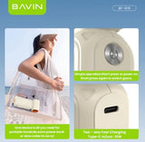 Wholesale-Bavin BF015 Handheld Mini Turbo Fan 2-in-1-Handheld Fan-Electro Vision Inc
