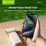 Wholesale-Bavin BF015 Handheld Mini Turbo Fan 2-in-1-Handheld Fan-Electro Vision Inc