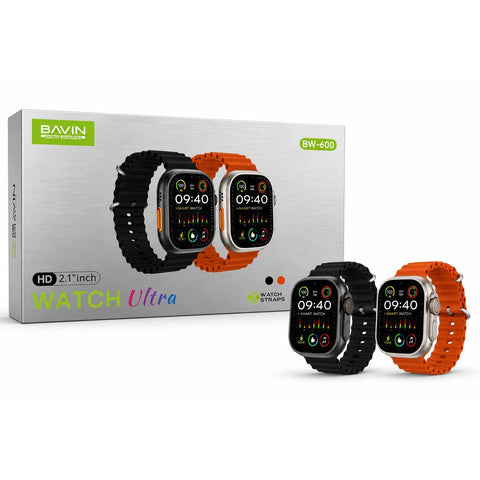 Wholesale-Bavin BW600 Smart Watch 2.01" Display w/ ChatGPT, NFC Access Control & Heart Rate Monitoring-Smart watch-Electro Vision Inc