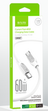 Wholesale-Bavin CB367 USB-C to USB-C Fast Charging Data Cable 60W 1m-Charging Cable-Electro Vision Inc