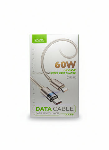 Wholesale-Bavin CB399CC Super Fast Charging Cable 60W-USB Cable-Electro Vision Inc
