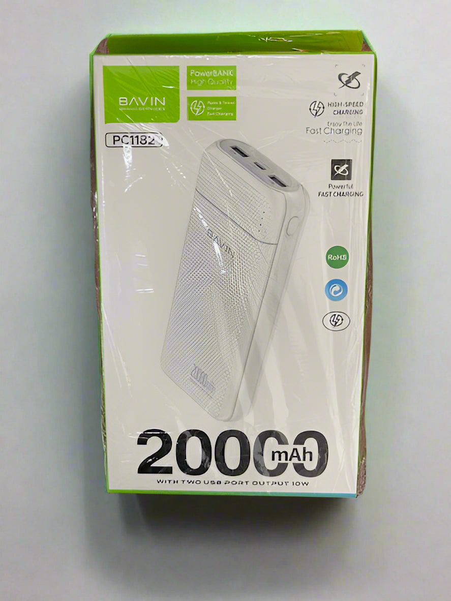 Wholesale-Bavin PC1182 Power Bank 20000mAh-power bank-Electro Vision Inc