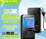 Wholesale-Bavin PC1200S Mini Portable Retro Game Console Powerbank 5000mAh-Game console-Electro Vision Inc