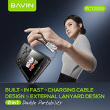 Wholesale-Bavin PC1200S Mini Portable Retro Game Console Powerbank 5000mAh-Game console-Electro Vision Inc