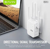 Wholesale-Bavin PC2053 Wireless WiFi Repeater & Signal Extender (2.4G/5G, Up to 1200Mbps)-Wifi Extender-Electro Vision Inc