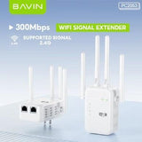Wholesale-Bavin PC2053 Wireless WiFi Repeater & Signal Extender (2.4G/5G, Up to 1200Mbps)-Wifi Extender-Electro Vision Inc