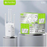 Wholesale-Bavin PC2053 Wireless WiFi Repeater & Signal Extender (2.4G/5G, Up to 1200Mbps)-Wifi Extender-Electro Vision Inc