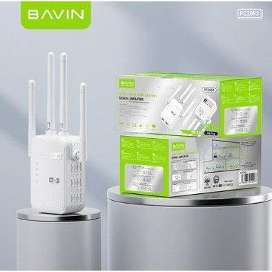 Wholesale-Bavin PC2053 Wireless WiFi Repeater & Signal Extender (2.4G/5G, Up to 1200Mbps)-Wifi Extender-Electro Vision Inc