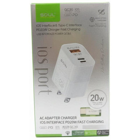 Wholesale-Bavin PC983CC Fast Charging iPhone Ports Supports Reverse Charging Type-C/iPh PD 20W-Adapters-Electro Vision Inc