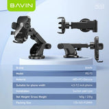 Wholesale-Bavin PS73 Universal Car Phone Holder-Phone Holder-Electro Vision Inc