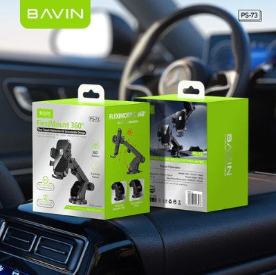 Wholesale-Bavin PS73 Universal Car Phone Holder-Phone Holder-Electro Vision Inc