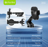 Wholesale-Bavin PS74 Auto Suction Car Mount-Car Mount-Electro Vision Inc