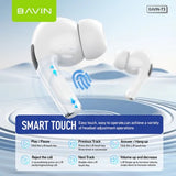 Wholesale-Bavin hb-ba73 Wireless Bluetooth Earbud-Earbuds-Electro Vision Inc