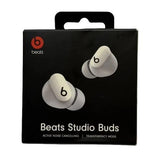 Wholesale-Beats MJ4Y3LL/A Studio Buds True Wireless Noise Cancelling Earbuds - White-Earbuds-Electro Vision Inc