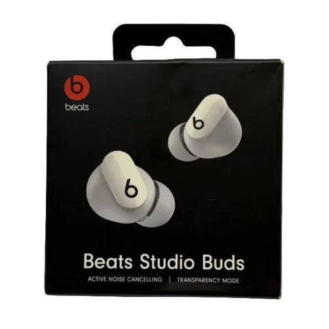 Wholesale-Beats MJ4Y3LL/A Studio Buds True Wireless Noise Cancelling Earbuds - White-Earbuds-Electro Vision Inc