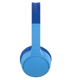 Wholesale-Belkin AUD002btV3 SoundForm Mini On-Ear Wireless Headphones for Kids - Blue-Headphone-Electro Vision Inc