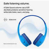 Wholesale-Belkin AUD002btV3 SoundForm Mini On-Ear Wireless Headphones for Kids - Blue-Headphone-Electro Vision Inc