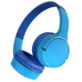 Wholesale-Belkin AUD002btV3 SoundForm Mini On-Ear Wireless Headphones for Kids - Blue-Headphone-Electro Vision Inc