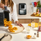 Wholesale-Bella 90235 PRO - 4-qt. Touchscreen Slim Air Fryer - Stainless Steel-Electro Vision Inc