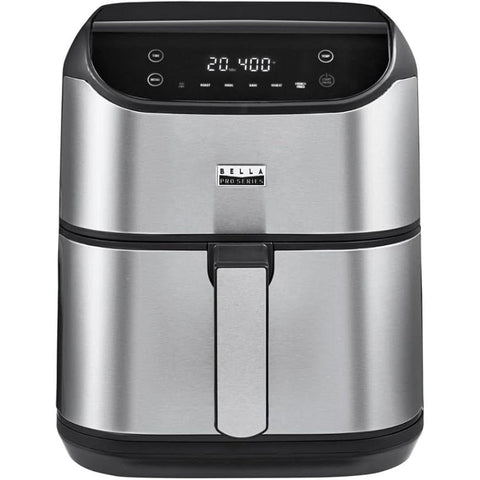 Wholesale-Bella 90237 PRO 6 qt. Touchscreen Air Fryer Matte White-Electro Vision Inc
