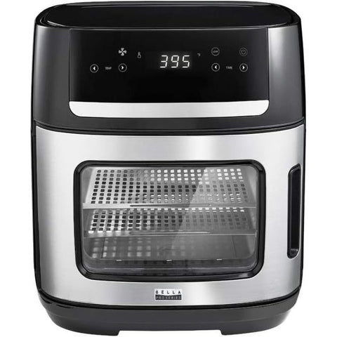 Wholesale-Bella Pro Series 90116 - 12.6-qt. Digital Air Fryer Oven - Stainless Steel-Air Fryer-Electro Vision Inc
