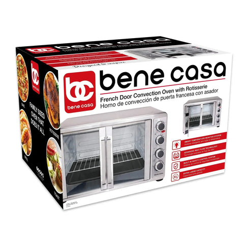 Wholesale-Bene Casa 45L French Door Convection Toaster Oven-Ovens-Electro Vision Inc