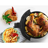 Wholesale-Bene Casa 58454 Digital Black & Gold Air Fryer - 4L-Electro Vision Inc