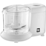 Wholesale-Bene Casa 58898 White Mini Chopper, 3 Cups-Electro Vision Inc