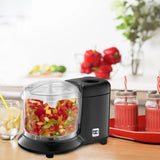 Wholesale-Bene Casa 58899 Mini Chopper – 3 Cup Capacity, Black-Electro Vision Inc