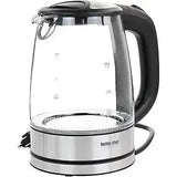 Wholesale-Better Chef IM174B Cordless 1.7 Liter Glass Tea Kettle-Electric Kettles-Electro Vision Inc