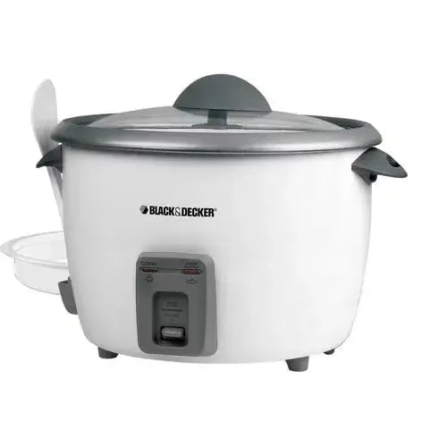 Wholesale-Black + Decker 14 Cupes Rice Cooker w Steamer Basket-Rice cooker-Electro Vision Inc