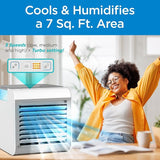 Wholesale-Black + Decker BDMC2W Desktop Fan and Portable Evaporative Cooler-Electro Vision Inc