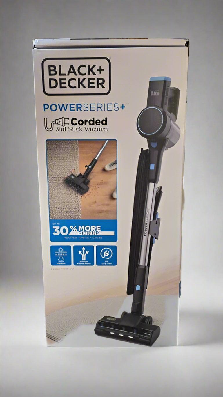 Wholesale-Black + Decker BDSV52BLK Corded 3-in-1 Stick Vacuum-Vacuum-Electro Vision Inc